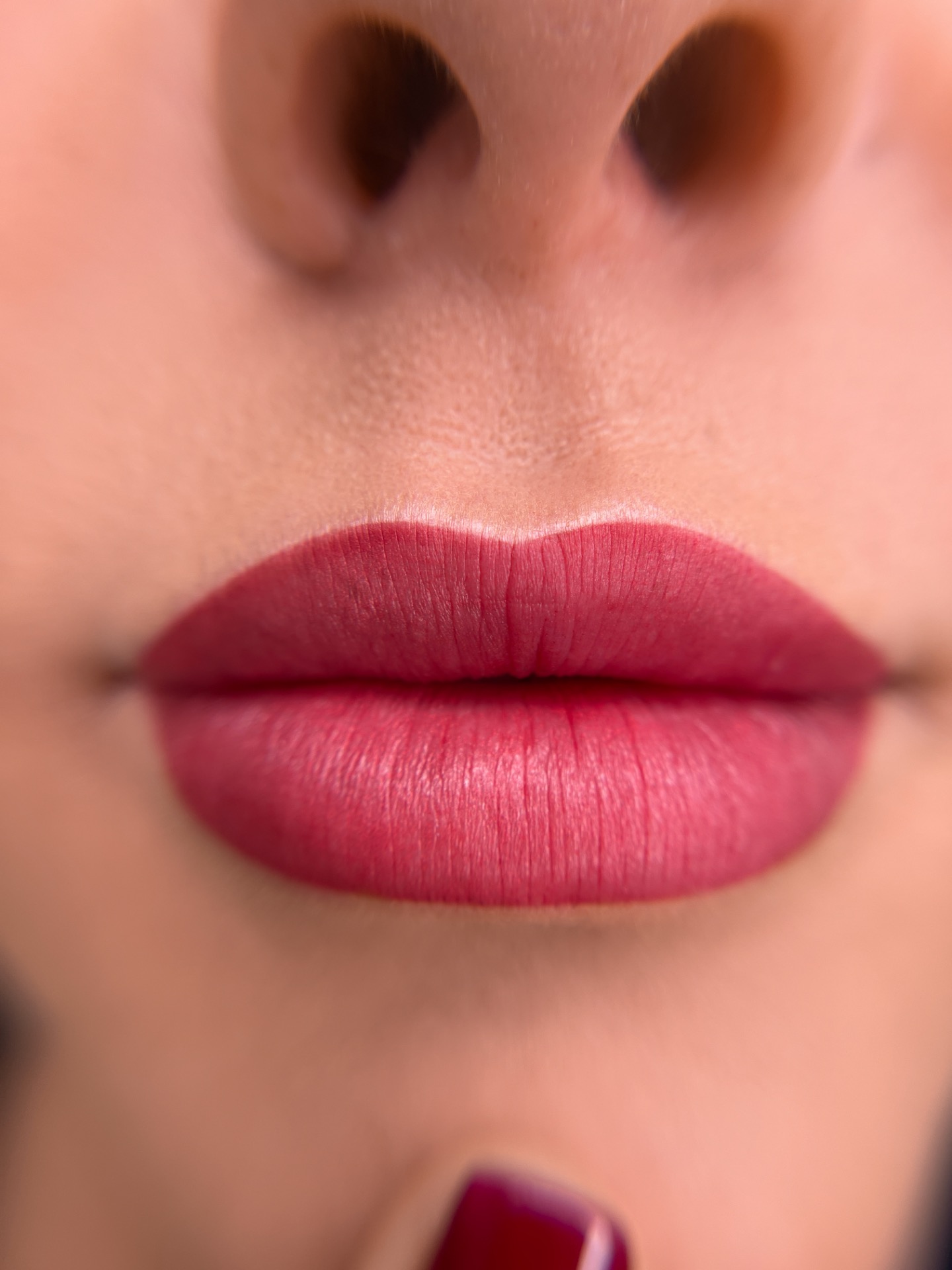 Frische Lippenpigmentierung mit Permanent Make-up bei Rosamina Beauty nahe Heilbronn